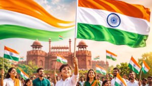 हरियाणा में हर घर तिरंगा अभियान 2026 के दौरान तिरंगा यात्रा, सांस्कृतिक कार्यक्रम और राष्ट्रीय ध्वज के साथ देशभक्ति आयोजन।