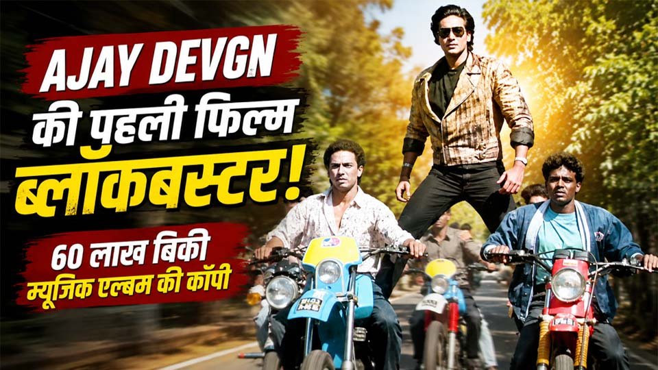 Ajay Devgn की पहली फिल्म ने मचा दिया था तहलका, 60 लाख बिकीं म्यूजिक एल्बम की कॉपी