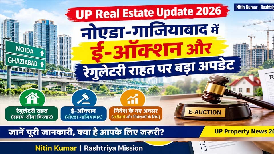 UP Real Estate Update 2026 Noida Ghaziabad E-Auction