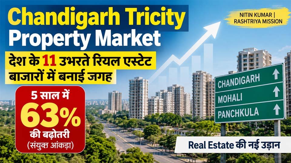 Chandigarh Tricity Property Market: देश के उभरते रियल एस्टेट बाजारों में बनाई जगह