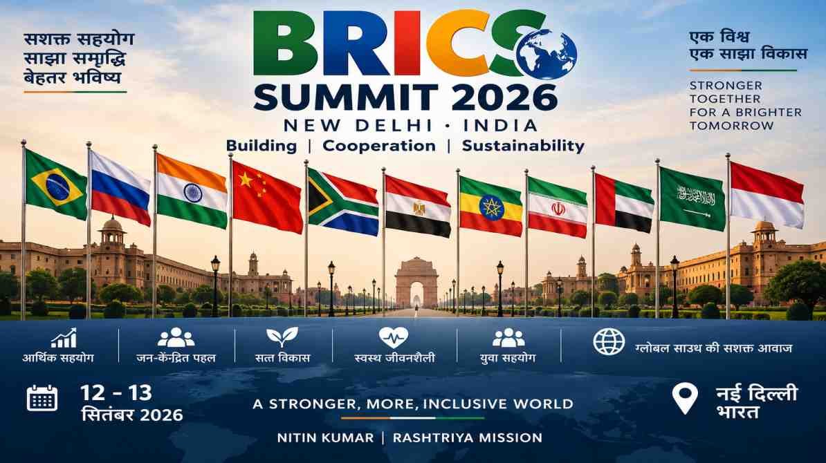 BRICS Summit 2026 India New Delhi