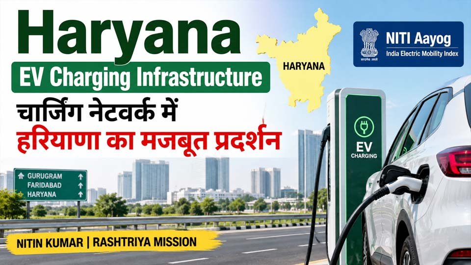 Haryana EV Charging Infrastructure: चार्जिंग नेटवर्क में हरियाणा का मजबूत प्रदर्शन