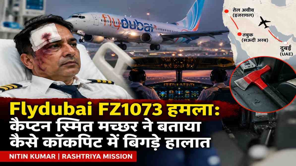 Flydubai FZ1073 हमला और कैप्टन स्मित मच्छर