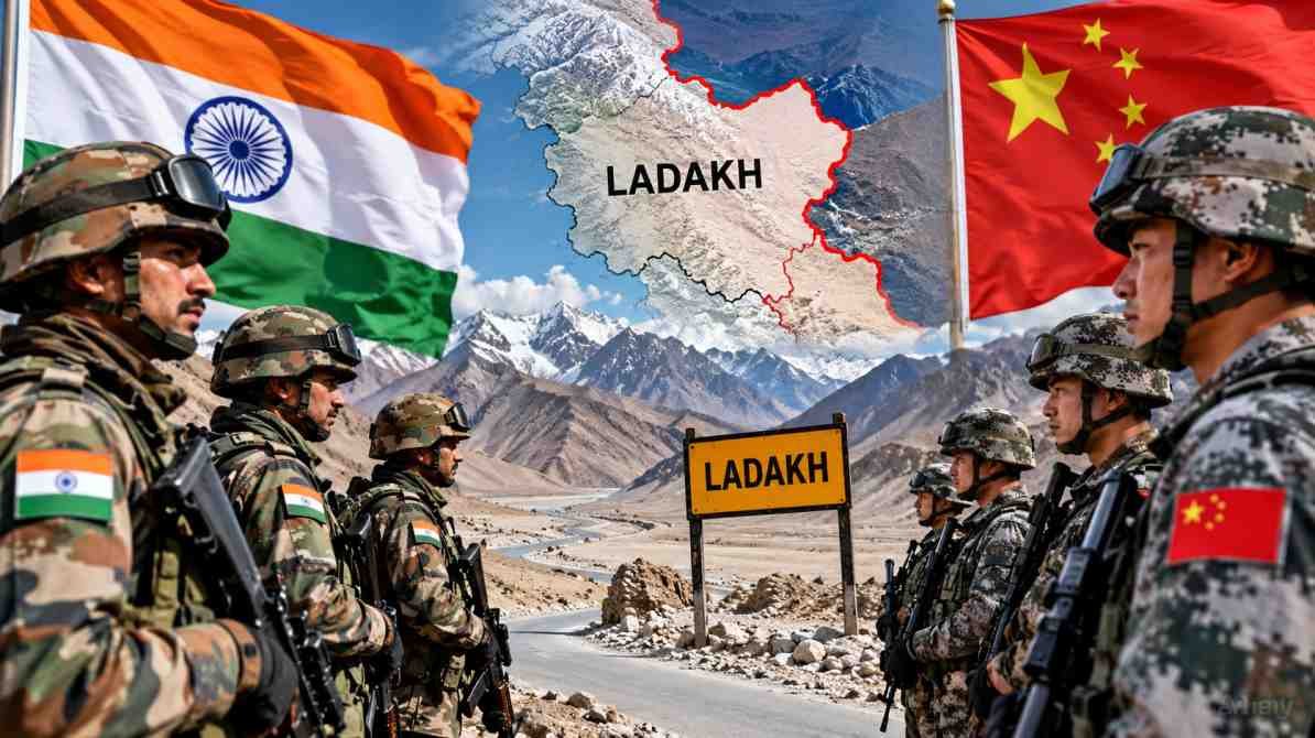 भारत-चीन लद्दाख विवाद: 28 स्थानों के नाम पर चीन की आपत्ति, भारत ने दिया सख्त जवाब