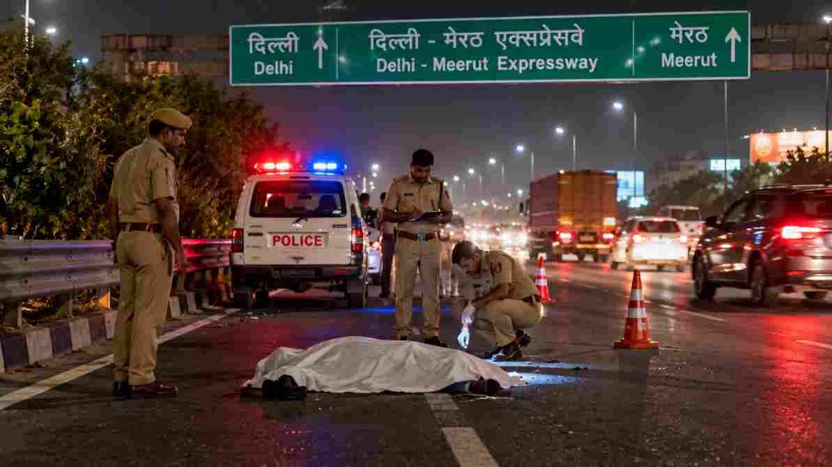 दिल्ली-मेरठ एक्सप्रेसवे हादसा गाजियाबाद